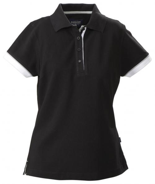 Рубашка поло женская Antreville, черная, размер XXL