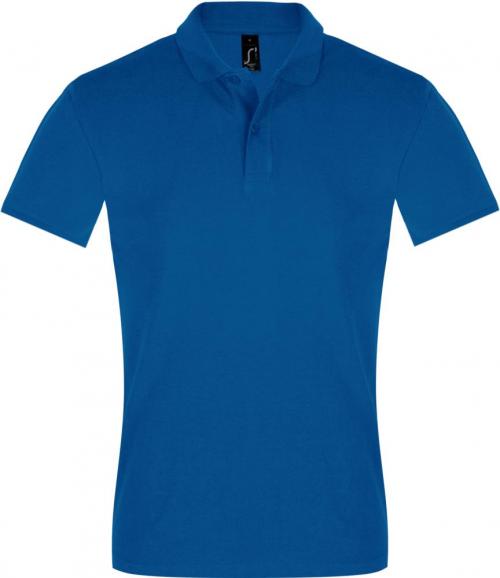 Рубашка поло мужская Perfect Men 180 ярко-синяя, размер XS
