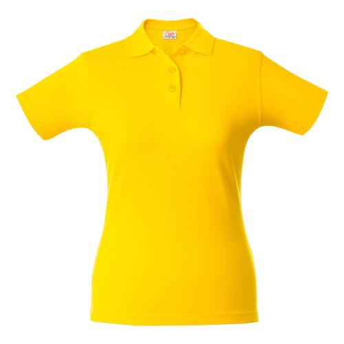 Рубашка поло женская Surf Lady желтая, размер M