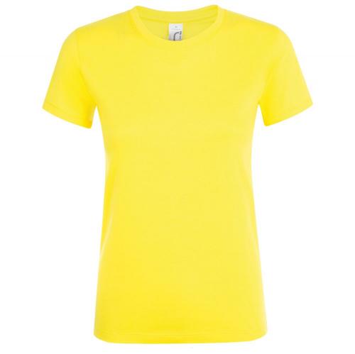 Футболка женская Regent Women лимонно-желтая, размер L