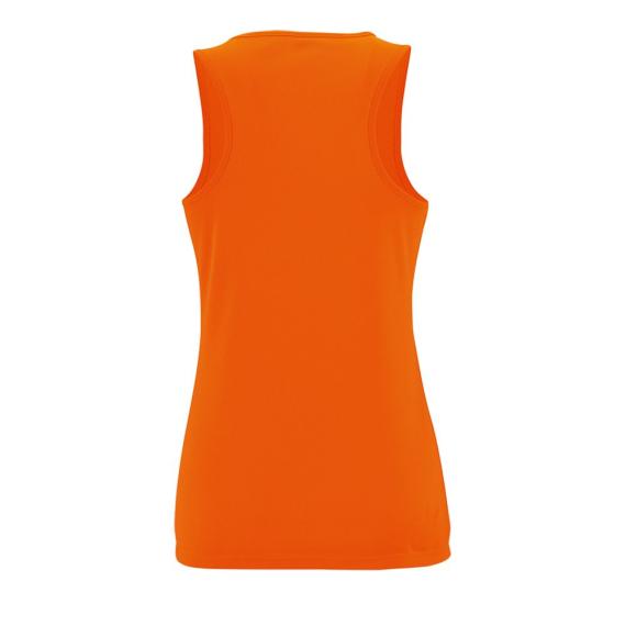 Майка женская Sporty TT Women оранжевый неон, размер XXL
