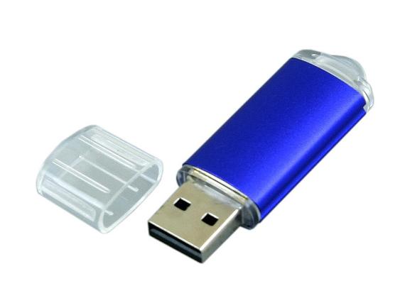 USB 2.0- флешка на 32 Гб с прозрачным колпачком