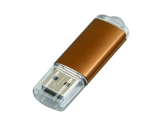 USB 2.0- флешка на 8 Гб с прозрачным колпачком