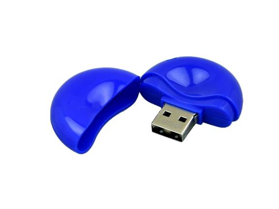 USB 2.0- флешка промо на 32 Гб круглой формы