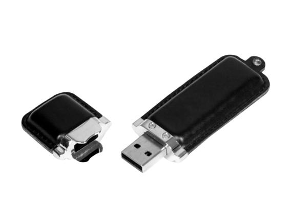 USB 2.0- флешка на 64 Гб классической прямоугольной формы