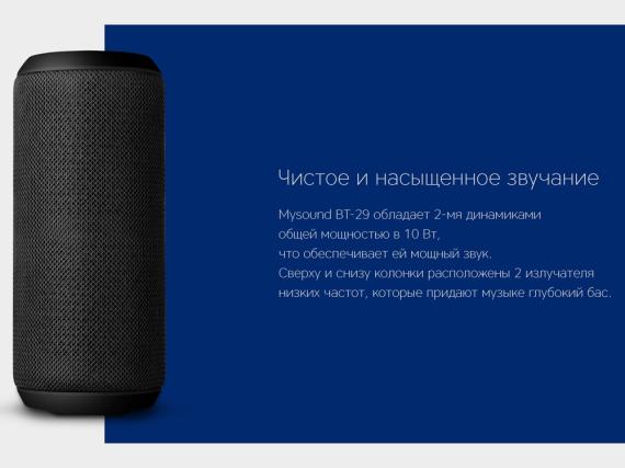Портативная колонка «Mysound BT-29»