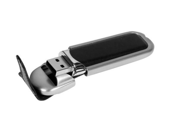 USB 3.0- флешка на 128 Гб с массивным классическим корпусом