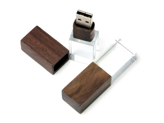 USB 2.0- флешка на 64 Гб прямоугольной формы, под гравировку 3D логотипа