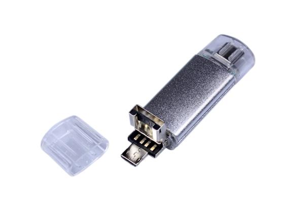 USB 3.0/micro USB/Type-C- флешка на 32 Гб