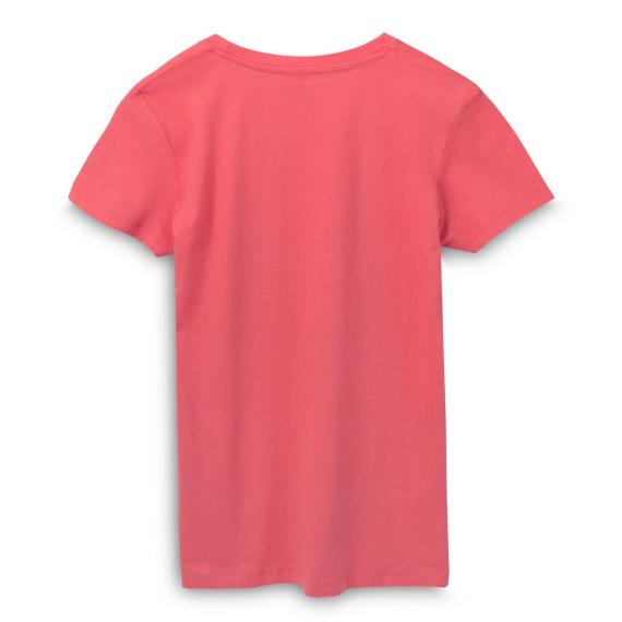 Футболка женская Regent Women розовая (коралловая), размер M