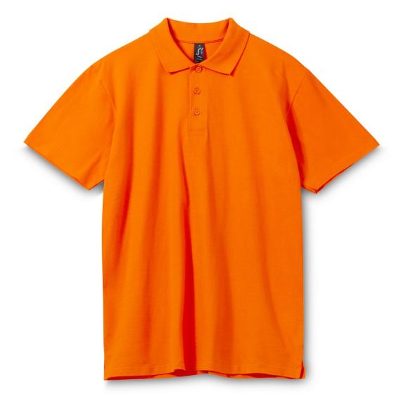 Рубашка поло мужская Spring 210 оранжевая, размер XXL