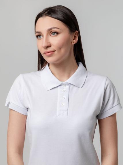 Рубашка поло женская Virma Premium Lady, белая, размер L
