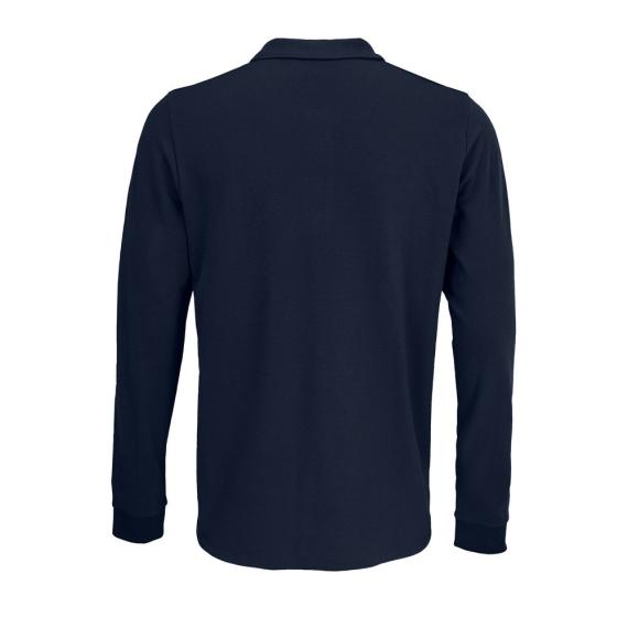 Рубашка поло с длинным рукавом Prime LSL, темно-синяя, размер XXL