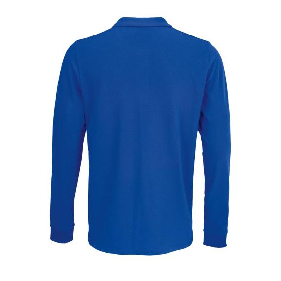 Рубашка поло с длинным рукавом Prime LSL, ярко-синяя (royal), размер L