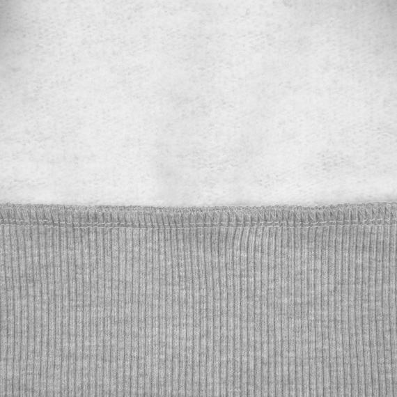 Толстовка на молнии с капюшоном Unit Siverga Heavy серый меланж, размер L