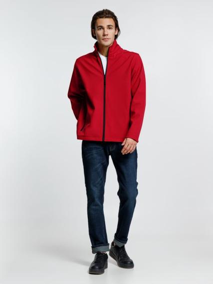 Куртка софтшелл мужская Race Men красная, размер XXL