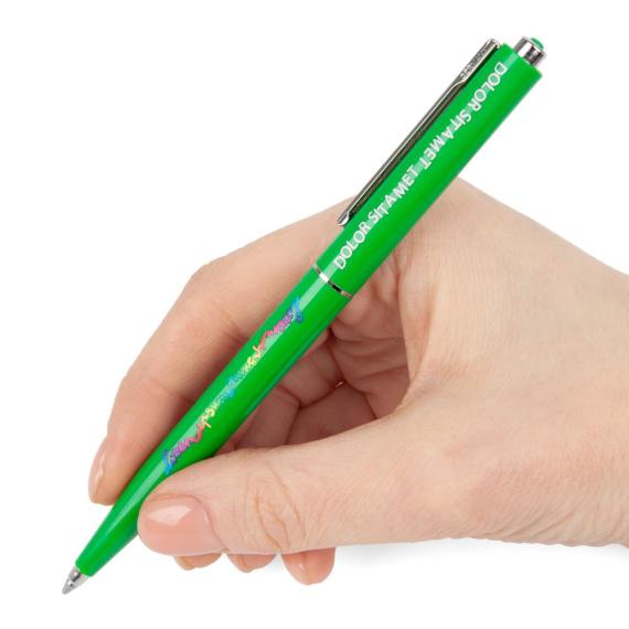 Ручка шариковая Senator Point ver.2, зеленая