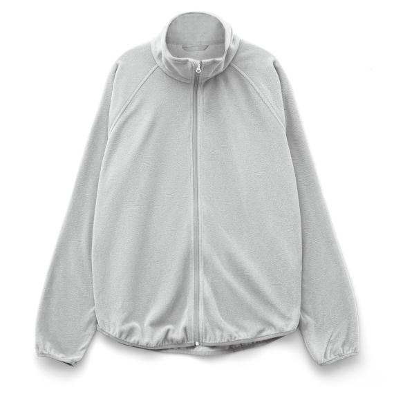 Куртка флисовая унисекс Fliska, светло-серая, размер M/L