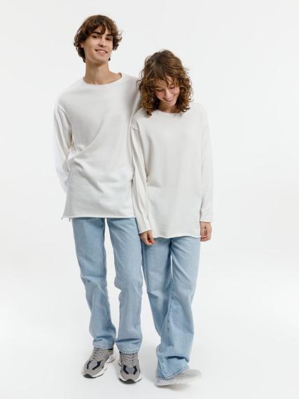 Лонгслив унисекс Siluetti Fuori, молочно-белый, размер L/XL