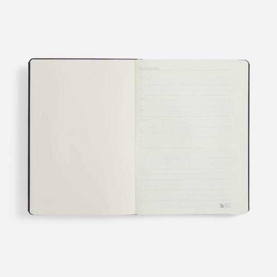 Ежедневник Urban Metal, недатированный, черный