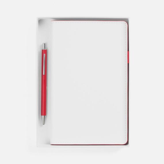 Набор White Shall, бело-красный