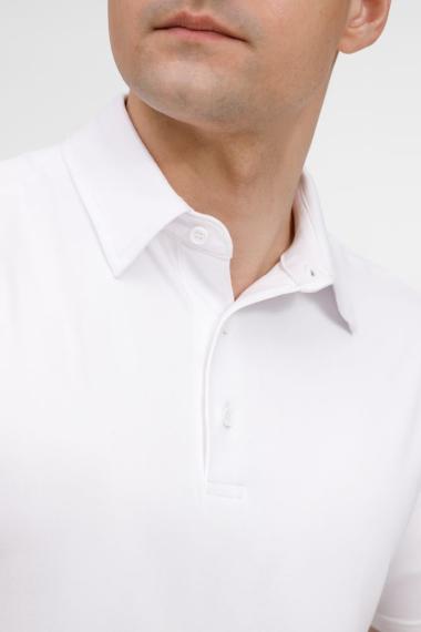 Рубашка поло унисекс Senti, белая, размер XXL