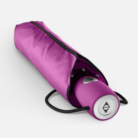 Зонт складной AOC, ярко-розовый