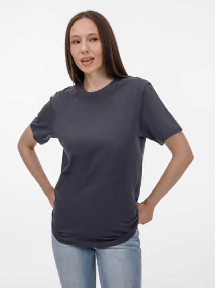 Футболка T-Bolka 180 темно-серая, размер 4XL