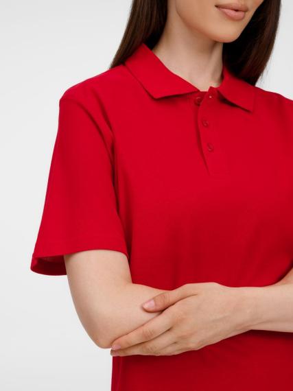 Рубашка поло унисекс Tervise, красная, размер 3XL