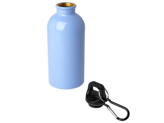 Одностенная бутылка для воды с карабином «Oregon», 400 мл