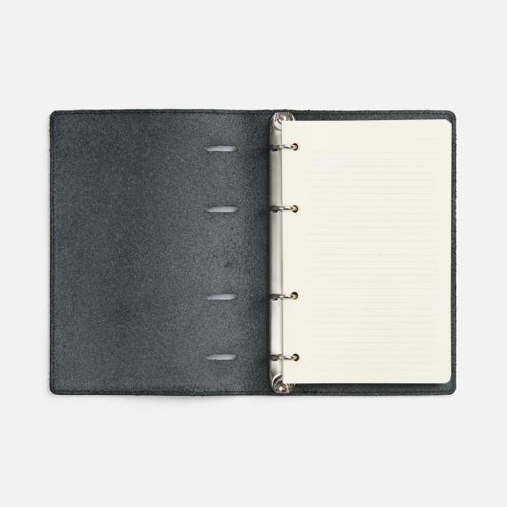 Ежедневник inStream, недатированный, черный