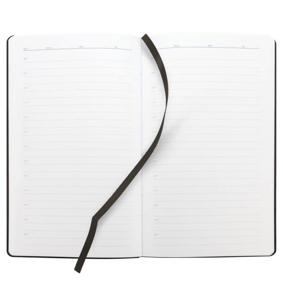 Ежедневник Knit, недатированный, черный