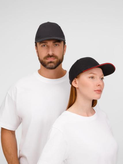 Бейсболка Buffalo, темно-серая (графит)