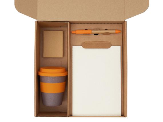 Набор «Halm» с блокнотом, ручкой и стаканом