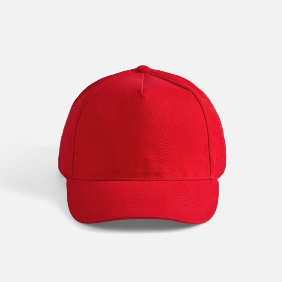Бейсболка Long Beach, красная