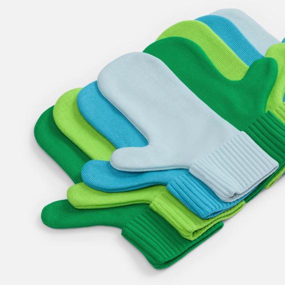 Варежки Yong, светло-зеленые (салатовые), размер S/M