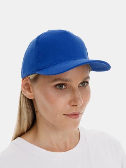 Бейсболка Long Beach, ярко-синяя