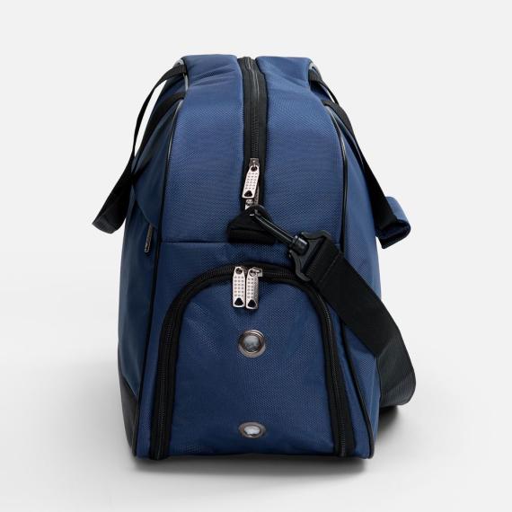 Спортивная сумка Atlantes, синяя с черным