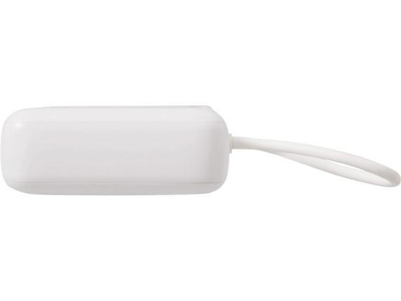 Внешний аккумулятор со встроенным кабелем «Liri», QC/PD, 10000 мАч