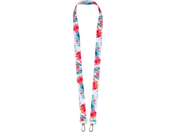 Ланъярд под сублимацию с 2-мя карабинами, 2 см