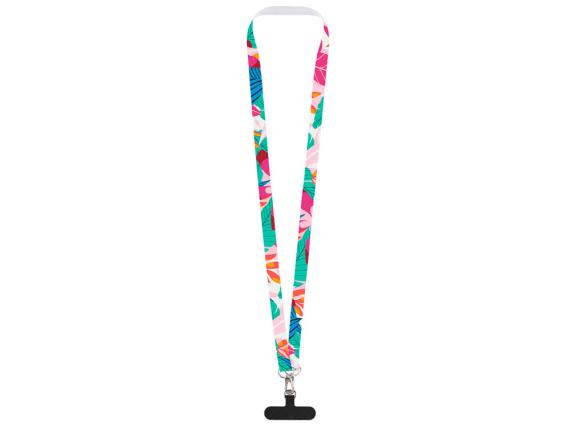 Лента под сублимацию для телефона с 2-мя карабинами, 2 см