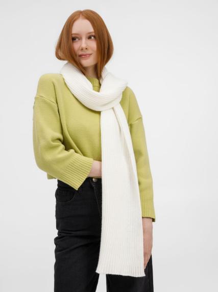 Шарф Laconi, молочно-белый