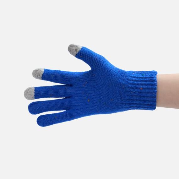 Перчатки сенсорные Spotti Senso, синие, размер L/XL