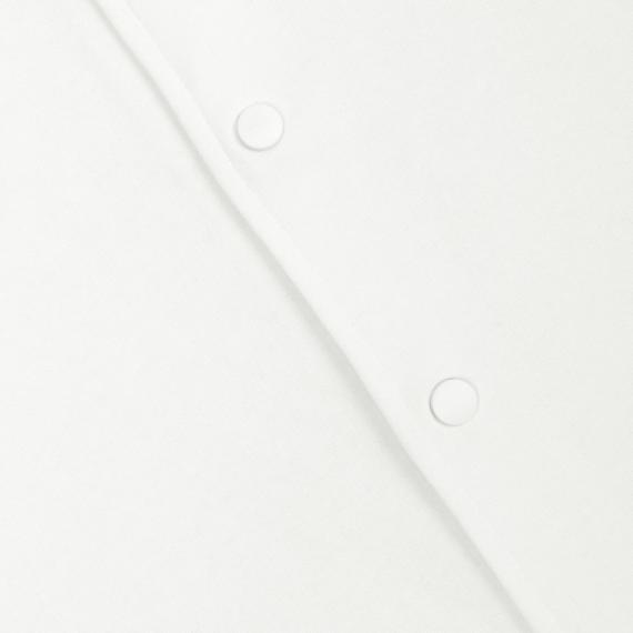 Бомбер унисекс Nuppu, молочно-белый, размер S