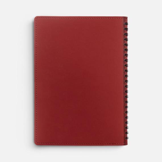 Ежедневник Spring Shall, недатированный, красный