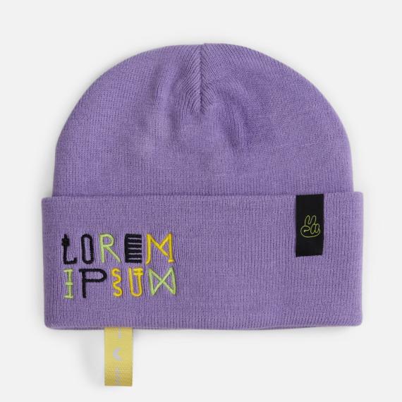 Шапка Urban Flow, ярко-фиолетовая