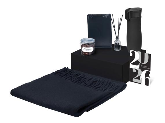 Подарочный набор «Re:Harmony» с палантином и термокружкой