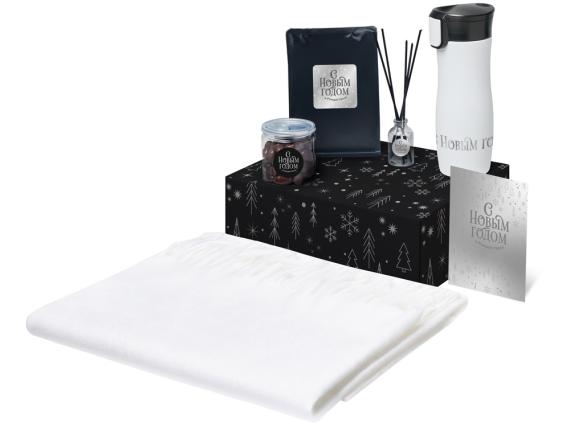 Подарочный набор «Re:Harmony» с палантином и термокружкой