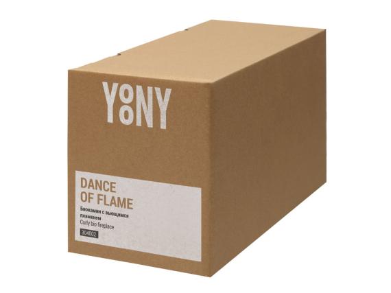 Биокамин с вьющимся пламенем «Dance of flame»