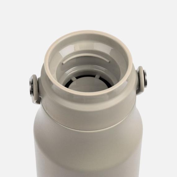 Термобутылка Tateyama, серо-бежевая